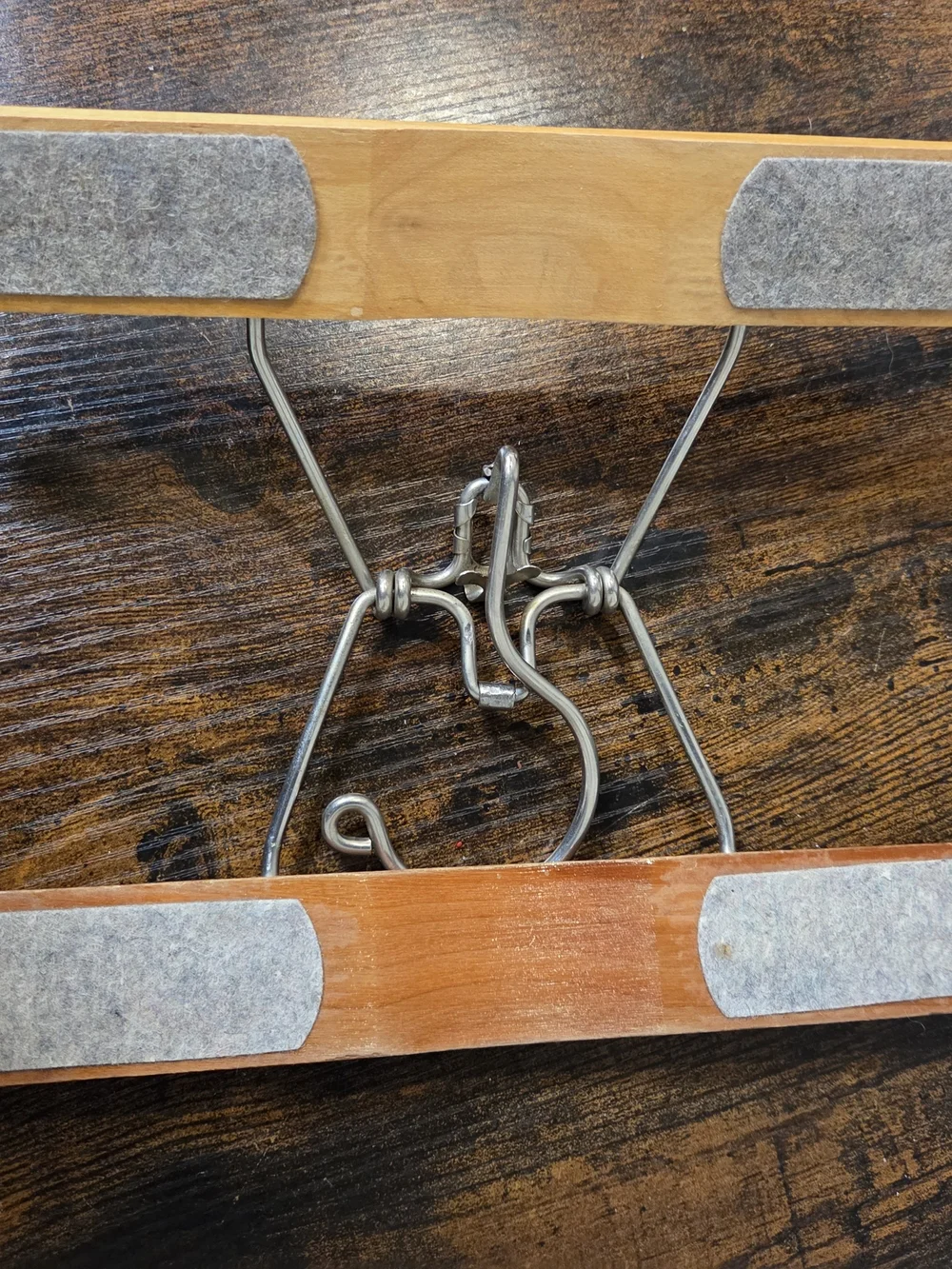 Vintage Setwell Pants Hanger Wooden excellent condition 1940s
